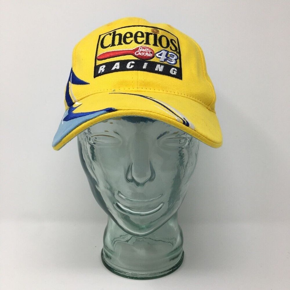 Cheerios Racing Richard Petty 43 Checkered Flag Sports Mens Baseball Cap O/S
